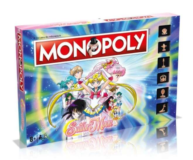 Gra planszowa Hasbro Monopoly Sailor Moon PL