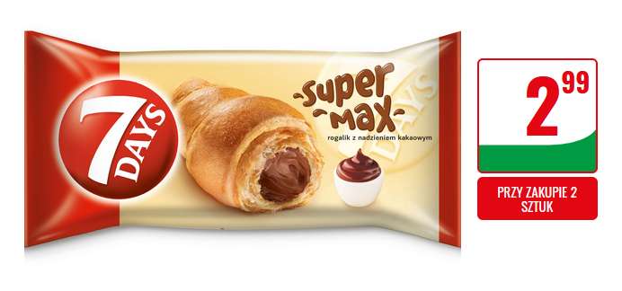 DINO - Rogal kakaowy 7 Days Max 110g