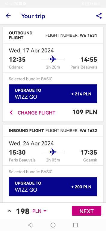 Tani lot z Gdańska do Paryża