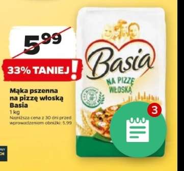 Netto mąka na pizzę typ 00 1kg Gdańskie mły