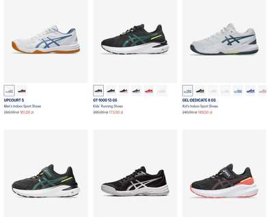 Wyprzedaż na oficjalnej stronie Asics / Back to Sport - przeceny do...