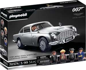PLAYMOBIL 70578 James Bond Aston Martin DB5 - Goldfinger Edition, samochód z legendarnego filmu