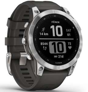 Garmin fenix 7 GPS - zegarek sportowy / smartwatch. Kolorowy wyświetlacz, mapy TOPO, Garmin Music i Garmin Pay 391,74 €