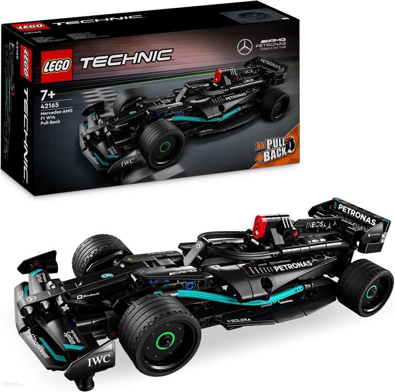 Zbiorcza - gry planszowe i LEGO przez Ceneo l darmowa dostawa np. LEGO Technic 42165 Mercedes-AMG F1 W14 E Performance Pull-Back za 84,99 żł