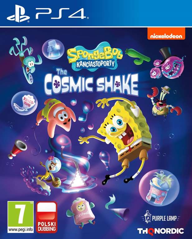 SpongeBob Cosmic Shake PS4 Polski Dubbing