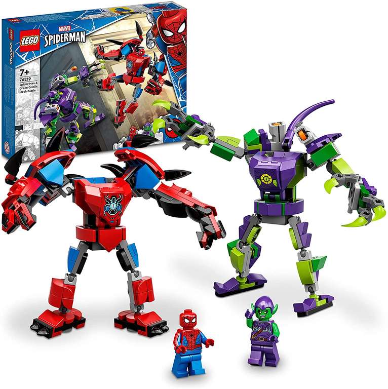 LEGO 76219 Marvel Super Heroes - Bitwa mechów Spider-Mana i Zielonego Goblina