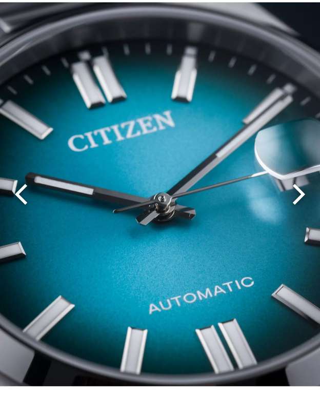 Zegarek męski CITIZEN Tsuyosa NJ0151-88X automatyczny Niebieski gradient (rabat 10% na zegarki)
