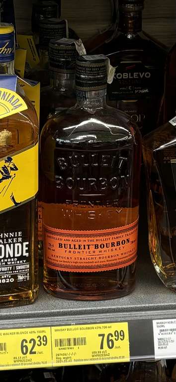 Burbon Bulleit Frontier Whiskey 0,7l Stokrotka