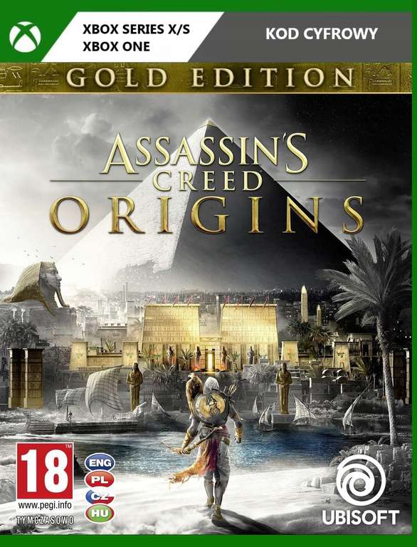 Assassin's Creed: Origins Gold Edition AR gra XBOX One CD Key - wymagany VPN