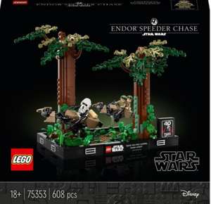 LEGO Star Wars Diorama: Pościg na ścigaczu przez Endor 75353