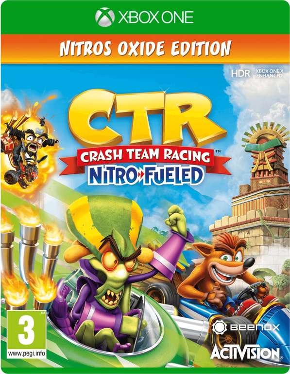 Crash Team Racing Nitro-Fueled - Nitros Oxide Edition AR XBOX One / Xbox Series X|S CD Key - wymagany VPN