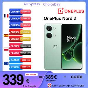 Smartfon OnePlus Nord 3 ((wersjag lobal) 16/256GB 386.92$