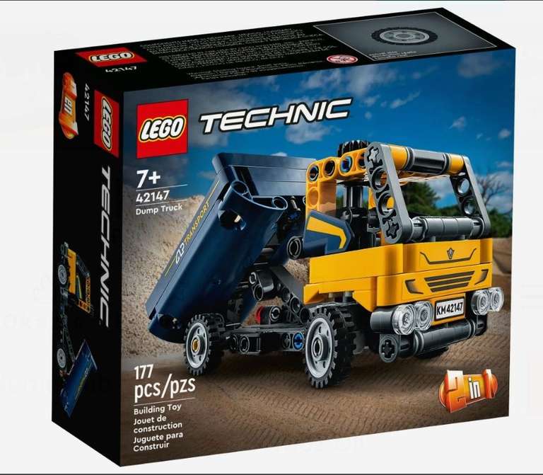 LEGO Technic Ratrak 42148 / wywrotka 42147 - Allegro Days