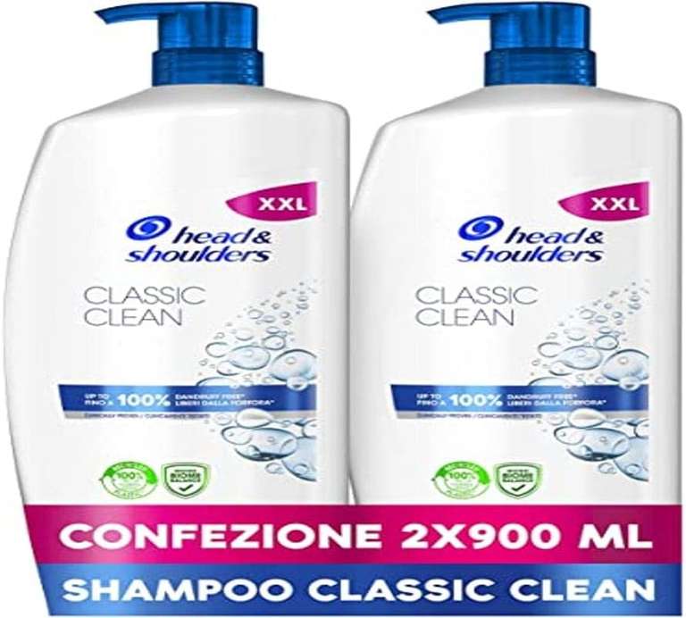 Head & Shoulders Szampon Classic Clean 2x 900ml