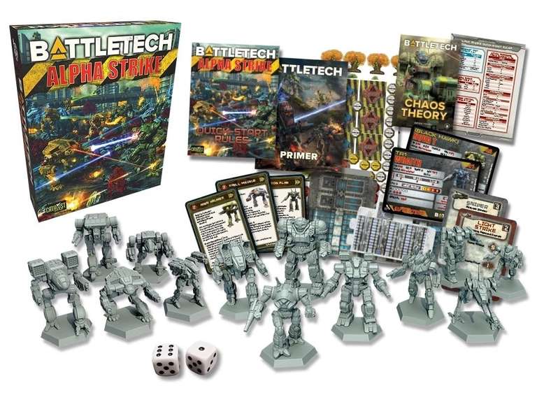Battletech - Alpha Strike Boxed Set | starter dla 2 graczy