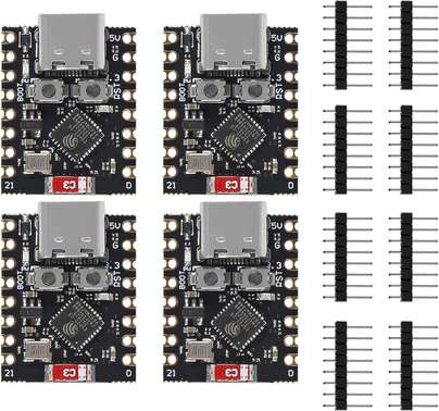Zestaw 4x ESP32-C3 (12,40zł/szt.) Darmowa wysyłka z Prime