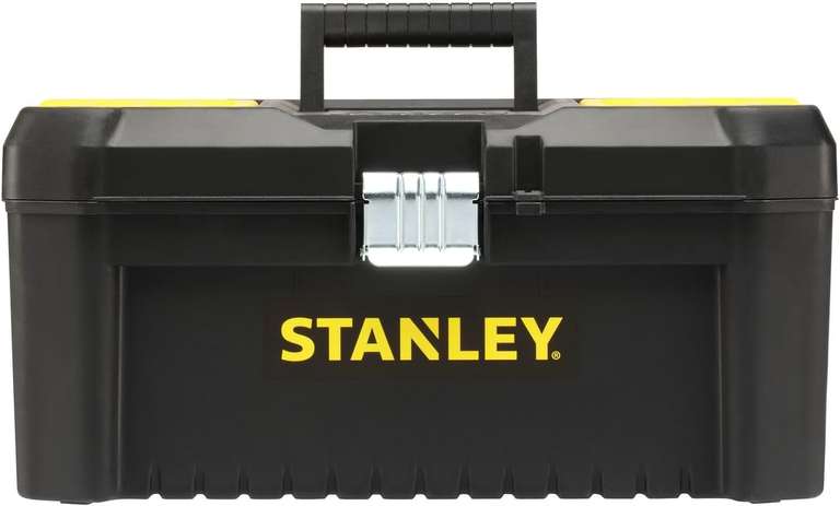 Skrzynka narzędziowa Stanley z organizerem i tacką, zapinana na metalowy uchwyt, STST1-75518