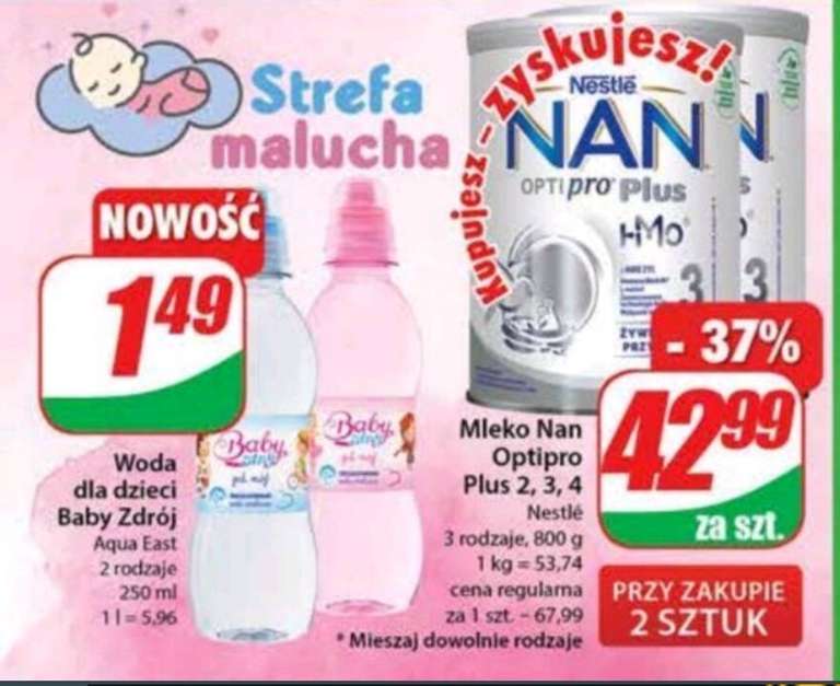 Mleko Nan Opti Pro Plus 2,3,4