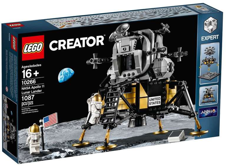 LEGO 10266 Creator Expert - Lądownik księżycowy Apollo 11 NASA