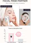 ANLAN Masażer do Twarzy, 5-w-1 sprzęt kosmetyczny przeciwstarzeniowy, urządzenie do pielęgnacji twarzy, głębokie oczyszczanie, lifting