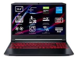 Laptop Acer Nitro 5 AN515-56 i5-11300H 4C/8T, 8 GB RAM, 256 GB SSD, GeForce GTX 1650, No OS (Linux)