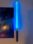 Miecz świetlny lightsaber Star Wars 14 trybów świecenia żyroskop aluminium- $21.84