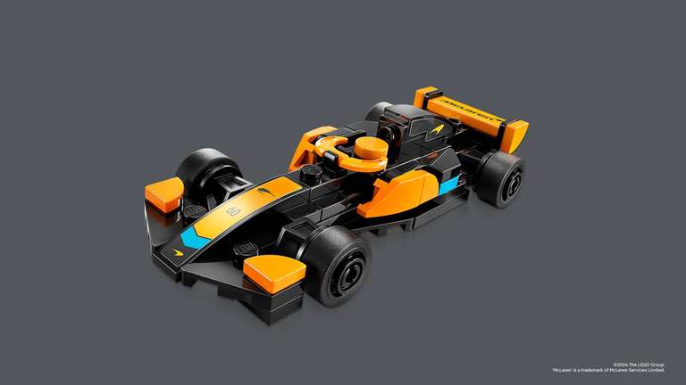 Zbuduj model LEGO Speed Champions Samochód McLaren Formula 1 i zabierz go do domu!