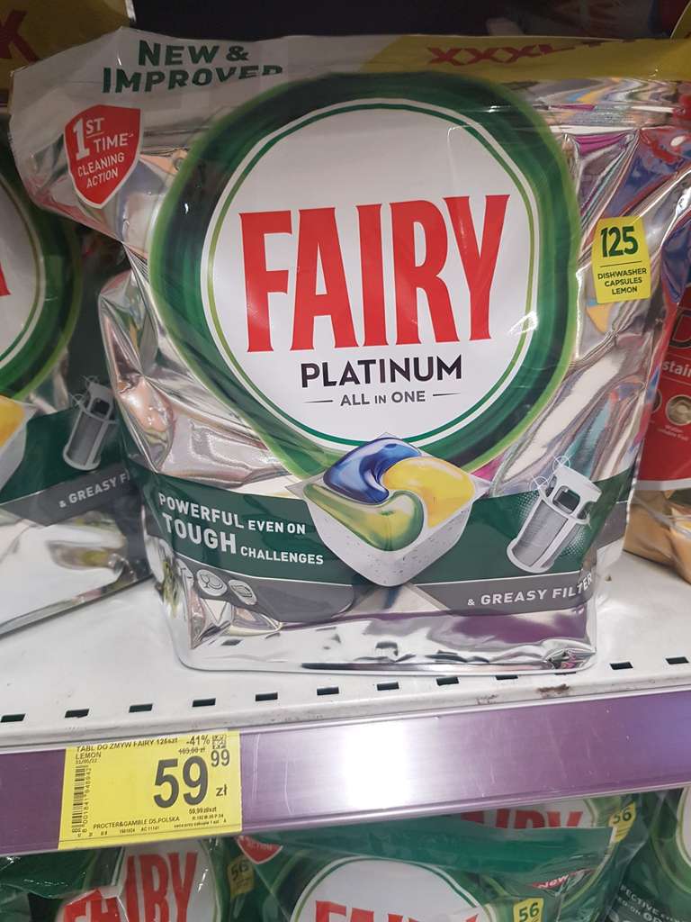 Fairy Platinium 125szt. (0.48gr/szt) - Carrefour