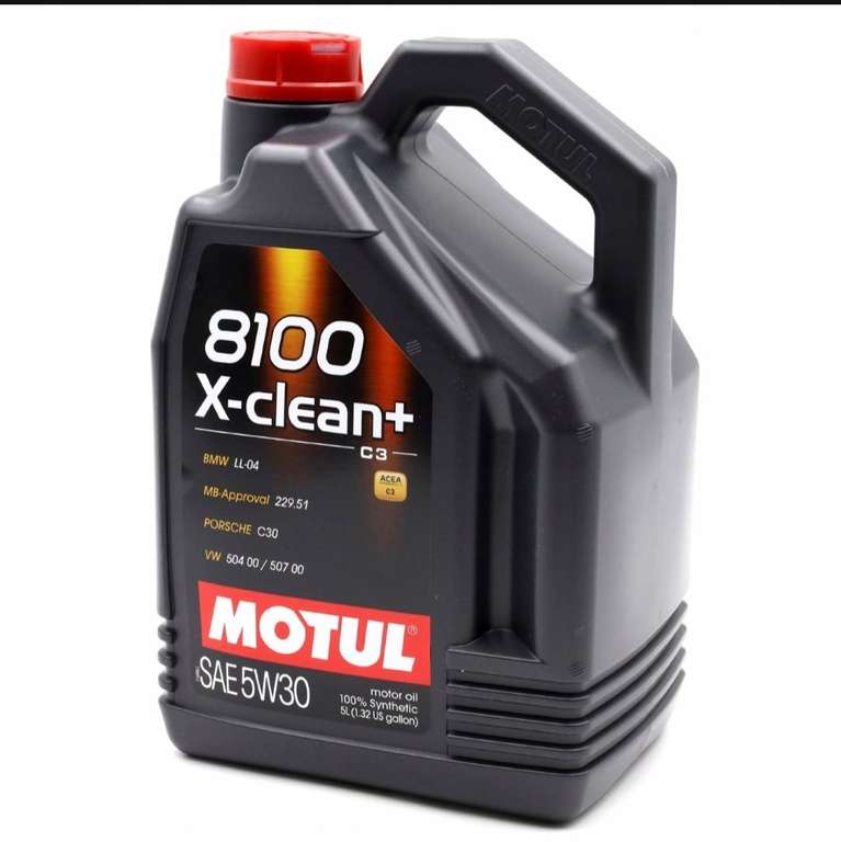 Olej silnikowy Motul 8100 X-Clean+ C3 5w30 5L.
