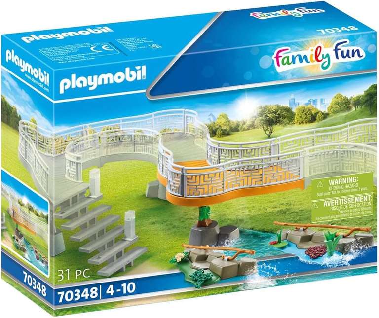 PLAYMOBIL Family Fun 70348 Platforma widokowa, zoo.