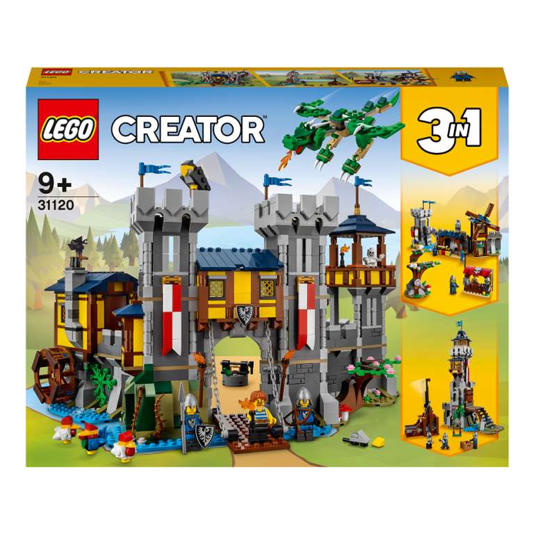 LEGO 31120 Creator 3w1 - Średniowieczny zamek
