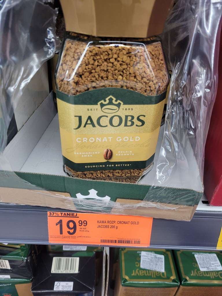Kawa rozpuszczalna JACOBS CRONAT GOLD 200G