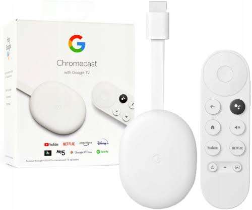 Google Chromecast 4.0 4K + 20 monet