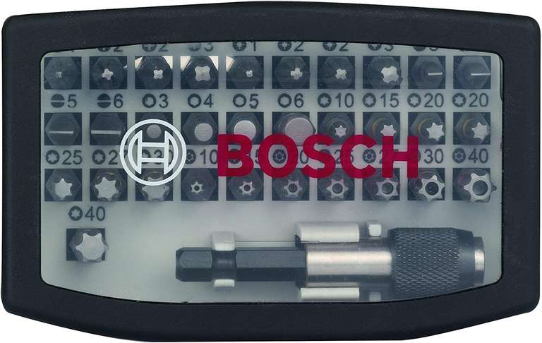 Bosch Professional 32-częściowy Zestaw bitów do wkrętarek Extra Hard