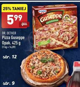 Pizza Guseppe za 5,99zl 9.05 -14.05 w Aldi