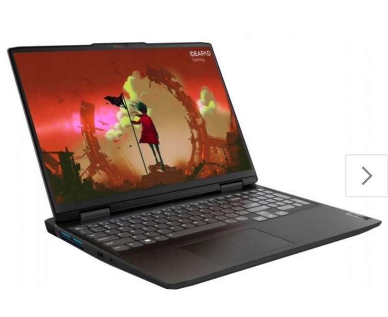 Laptop Lenovo IdeaPad Gaming3 ryzen5/16gb ram/512ssd/rtx 3050
