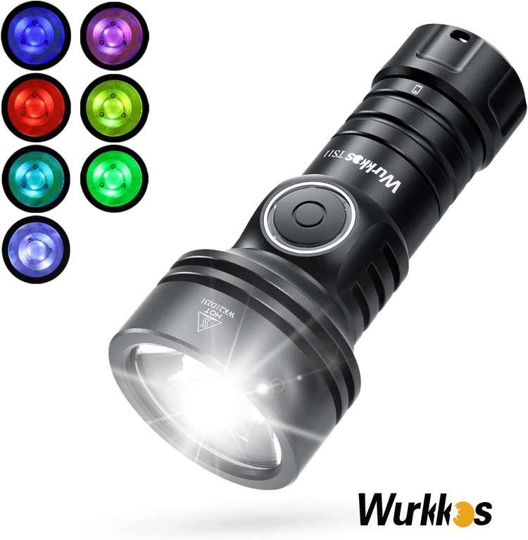 Wurkkos TS11 Mini 18350 - latarka z USB-C - SFT40 LED i BLF Anduril 2.0 UI