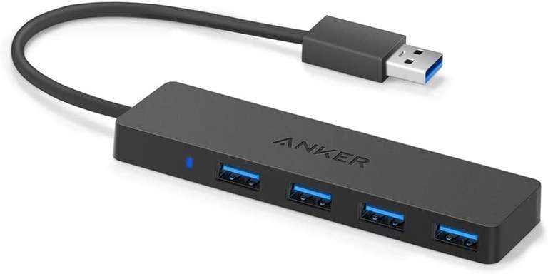 Anker USB Hub, 4 porty, Czarny w amazon.pl