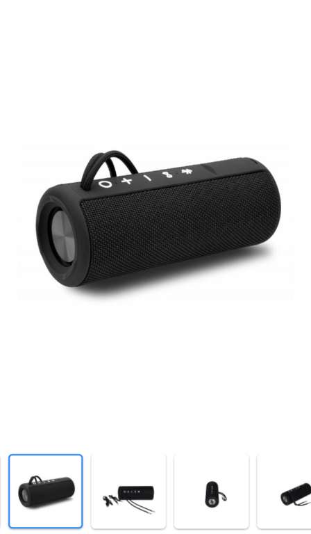 Głośnik Bluetooth Maxcom MX201 Kavachi - 10W - czarny