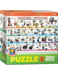 Eurographics, puzzle, Smartkids, Inventors, 100 el. 6+