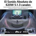 Soundbar LG S80QR 5.1.3 (620W, Dolby Atmos, dst:X i IMAX) 461,82 € z wysyłką @ Amazon.es