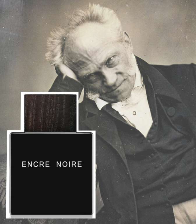 Perfumy Lalique Encre Noire 100ml - ulubiona woda toaletowa Arthura Schopenhauera
