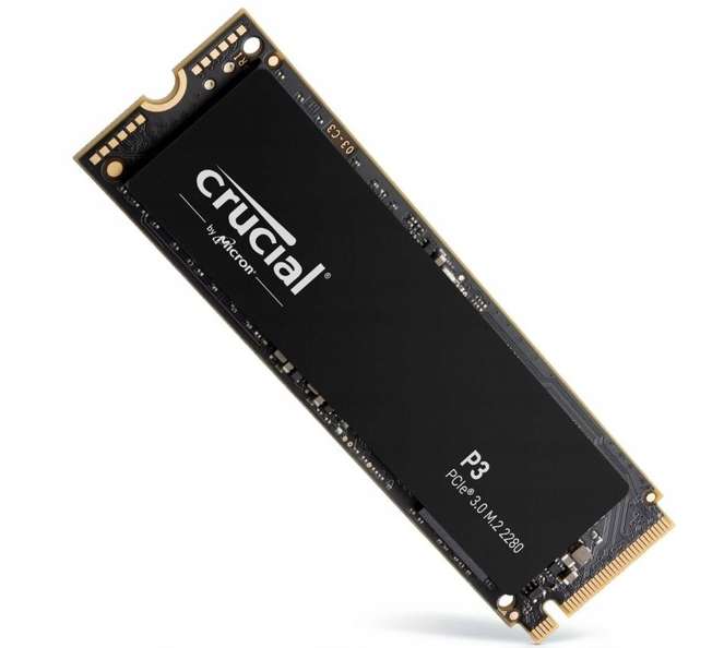 Dysk SSD Crucial P3 4TB M.2 PCIe