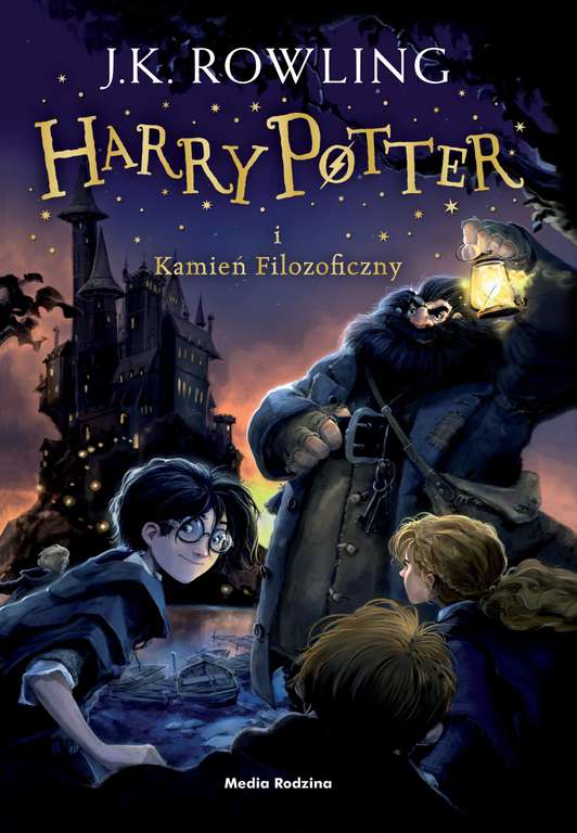 Książka Harry Potter po polsku (dostępne trzy pierwsze części, miękka oprawa)