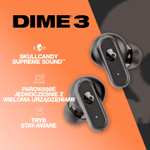 Skullcandy Dime 3 - bezprzewodowe słuchawki douszne, 20 godz. słuchania, mikrofon, obsługa iPhone’a, Androida i urządzeń bluetooth, czarny