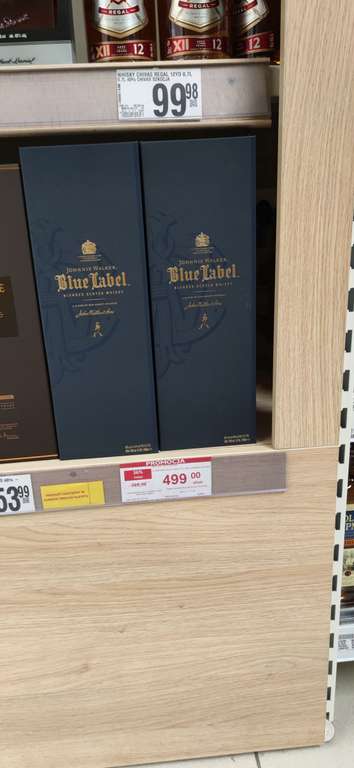 Whisky Johnnie Walker Blue Label 0,7l w kartoniku
