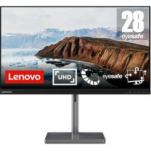 Monitor Lenovo L28U-35 (28" IPS / 3840x2160 4K / 60Hz / 99% sRGB / regulacja wysokości)