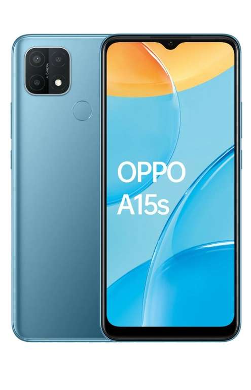 Smartfon Oppo A15s 4/64 kolor niebieski