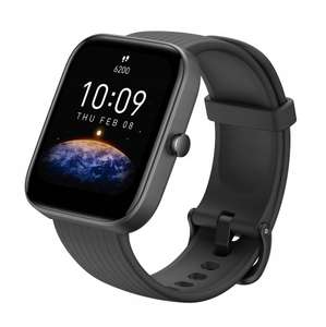 Premierowy smartwatch Amazfit Bip 3 bez GPS czarny/różowy (5 ATM, 280 mAh, 240x280 1.69”, BLE) @ Aliexpress