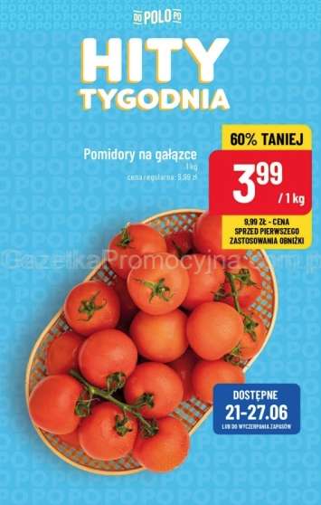 Pomidory na gałązce 1kg @Polomarket